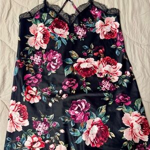 In Bloom by Jonquil Floral Elegance Lace Chemise Size XL
